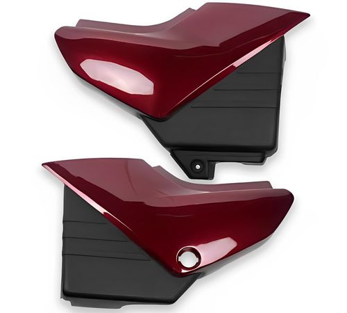 Tampa Lateral YBR 125 2003 Até 2004 Vermelho - Pro Tork
