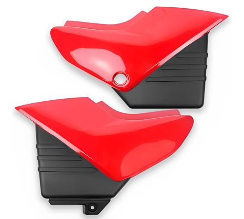 Tampa Lateral YBR 125 2001 Vermelho - Pro Tork