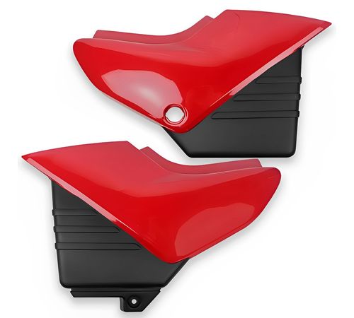Tampa Lateral YBR 125 2002 Vermelho - Pro Tork