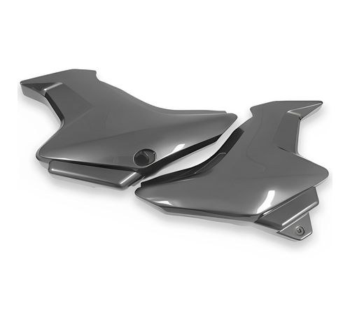 Tampa Lateral YBR Factor 125 2009 Até 2010 Prata - Sportive