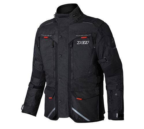 Jaqueta X11 Travel 3 Masculina Preta Vermelha