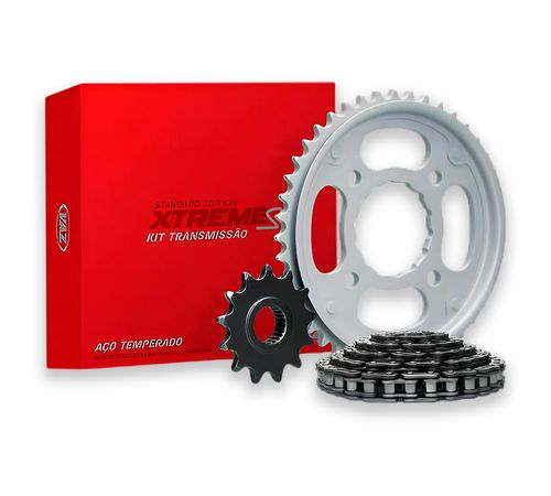 Kit Relação Fan 125 Titan 125 Cargo 125 Sem Retentor - Vaz
