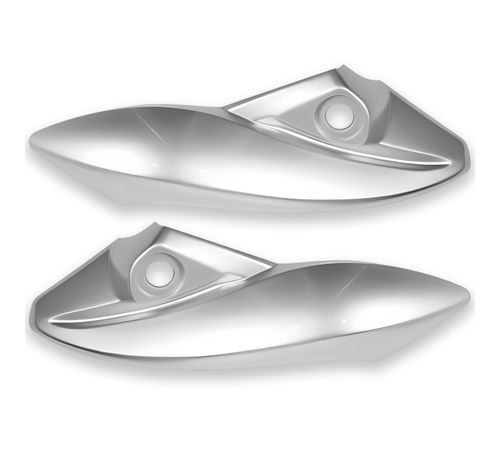 Carenagem Lateral Farol CB 300 2009 Até 2010 Prata Force