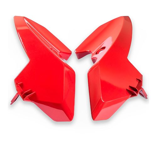 Carenagem Lateral Farol YBR 150 Factor 2016 A 2017 Vermelho