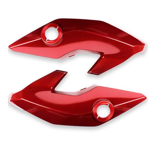 Carenagem Farol Lateral Titan 150 2014 Vermelho Pimenta