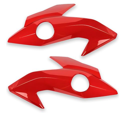 Carenagem Farol Lateral Titan 160 2017 Até 2018 Vermelho