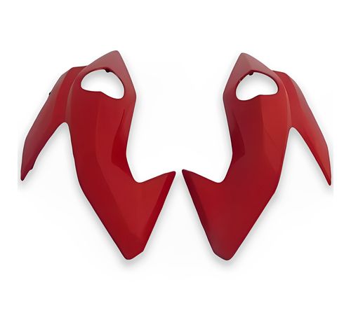 Carenagem Farol Lateral Titan 160 2017 Até 2018 Vermelho