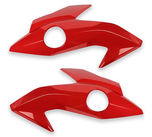 Carenagem Farol Lateral Titan 160 2016 Até 2021 Vermelho