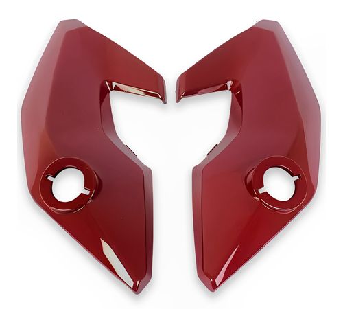 Carenagem Farol Lateral Fan 125 2015 Fan 160 17-18 Vermelho