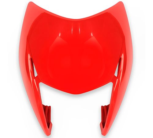Carenagem Farol NXR 150 Bros 2011 Até 2012 Vermelho Clívia