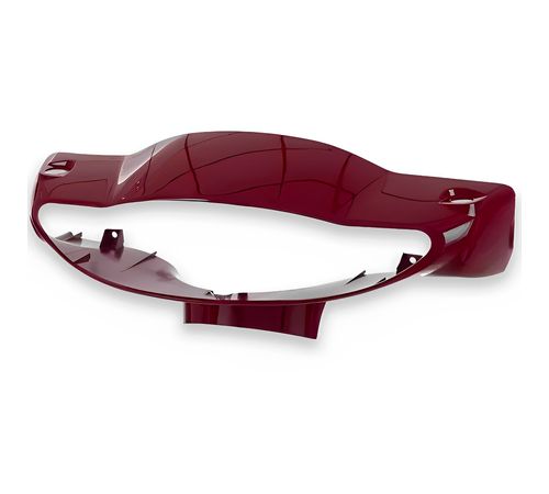 Carenagem Farol Biz 100 2004 Até 2005 Vermelho Ipiranga