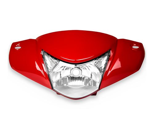 Frente Farol Completo Biz 110 2017 Vermelho - Sportive