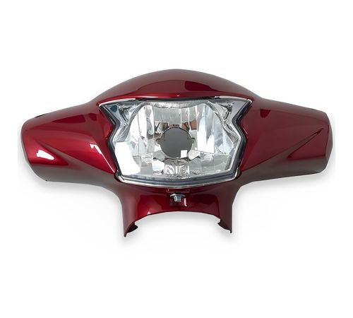 Frente Farol Completo Biz 110 2019 Até 2021 Vermelho Pérola