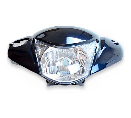 Frente Farol Completo Biz 125 + Ex 2011 Azul - Sportive