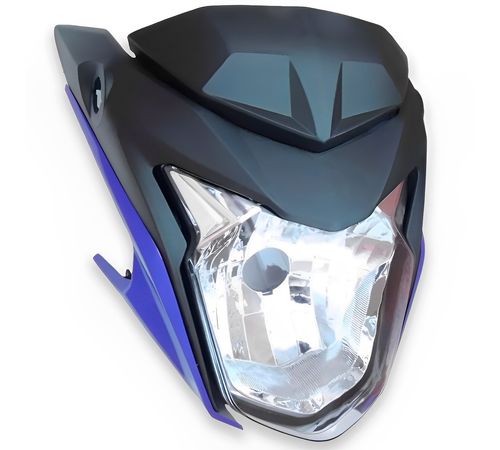 Frente Farol Completo CB 250 Twister 2021 Azul Perolizado