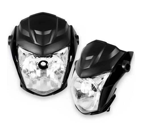 Frente Farol Completo Fan 160 2022 A 2023 Preto - Sportive