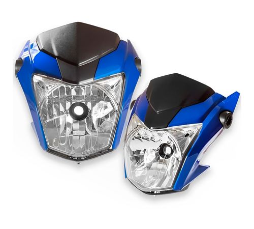 Frente Farol Completo Titan 160 2018 Até 2021 Azul