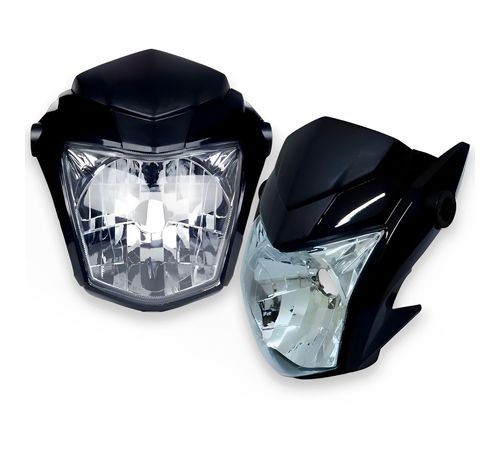 Frente Farol Completo Titan 160 2016 Até 2018 Preto