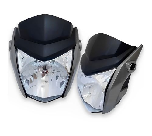 Frente Farol Completo Fan 125 2015 Prata - Sportive