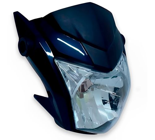 Frente Farol Completo Titan 160 2022 Azul Cruzeiro