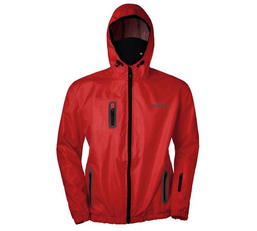 Jaqueta Texx Corta Vento V2 Neon Vermelha