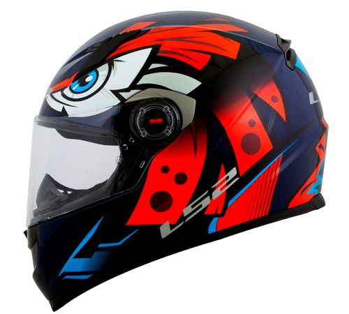 Capacete LS2 FF358 Tribal Laranja
