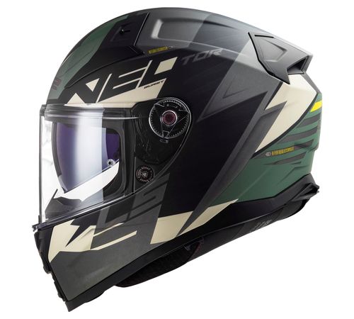 Capacete LS2 FF811 Vector 2 Absolute Fosco Preto Titanium