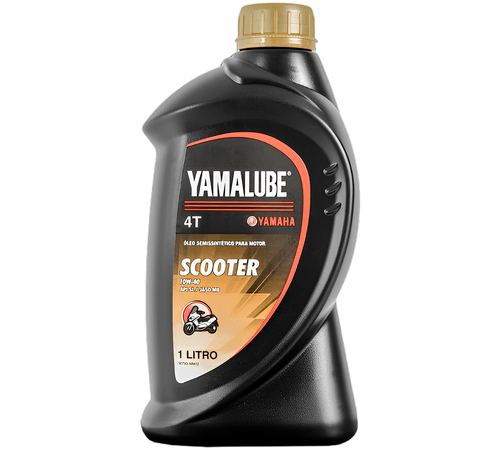 Óleo Yamalube 4 Tempos 4T 10W40 Semissintético Scooter 1Lt