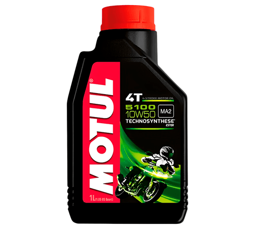 Óleo Motul 4 Tempos 4T 10W50 Semissintético 5100 1Lt
