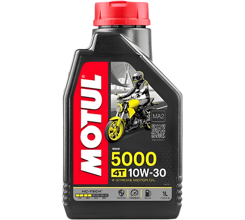 Óleo Motul 5000+ 4 Tempos 4T 10W30 Semissintético 1Lt