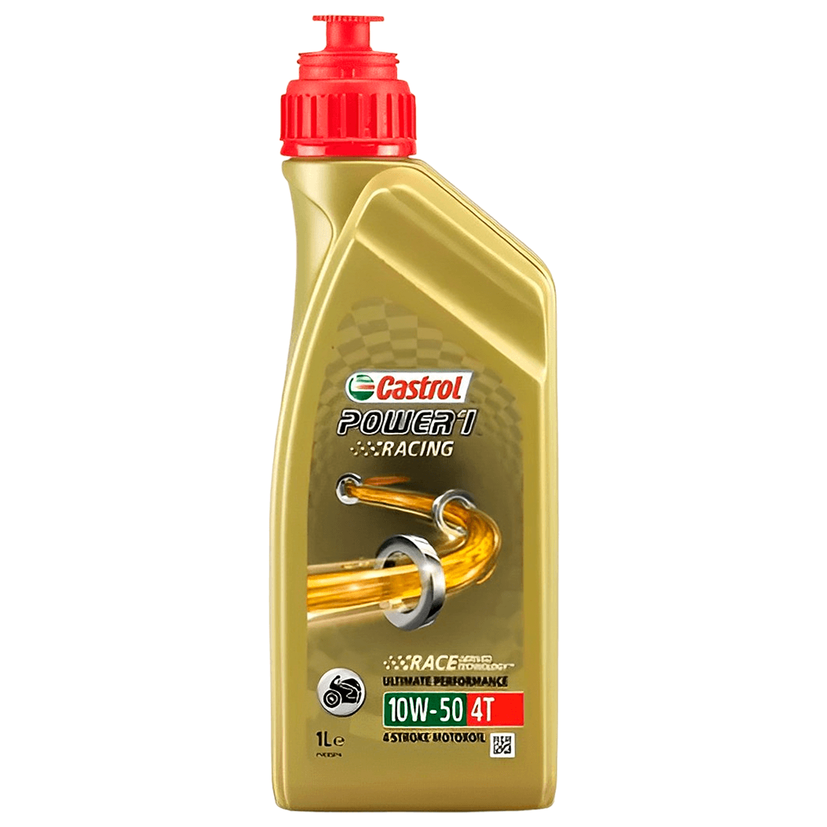 Óleo Castrol Power 1 Racing 4 Tempos 4T 10W50 Sintético 1Lt