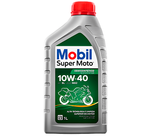 Óleo Mobil Super Moto 4 Tempos 4T 10W40 Semissintético 1Lt