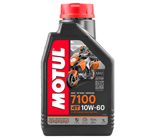 Óleo Motul 7100 4 Tempos 4T 10W60 Sintético 1Lt