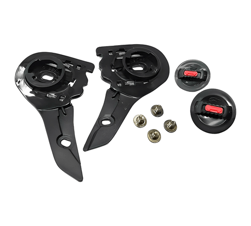 Reparo Kit Botão Fixador Capacete LS2 FF358 FF396 FW3 GT - Reparo Botão Fixador Capacete LS2 FF358 FF396 FW3 GT