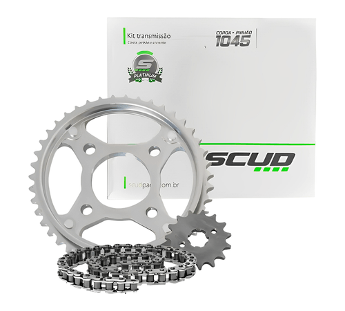 Kit Relação Titan Fan Start 160 2014 Até 2023 - Scud