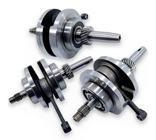 Virabrequim Titan 125 Fan 125 Nxr 125 Bros 2002 Até 2008