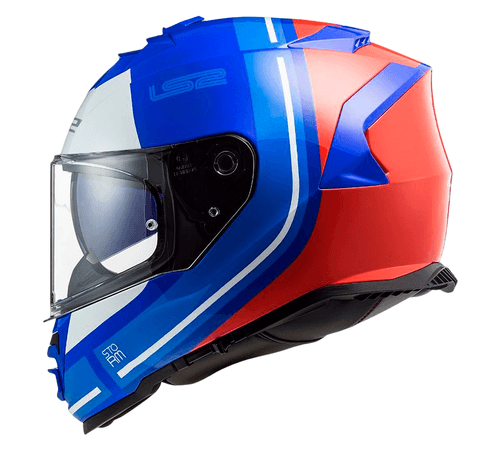 Capacete LS2 FF800 Storm Slant Azul Vemelho