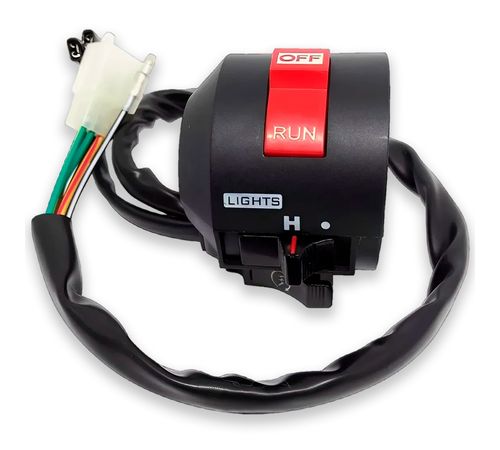 Punho Interruptor Partida Cbx 200 Strada 1994 A 2002 - MTBR
