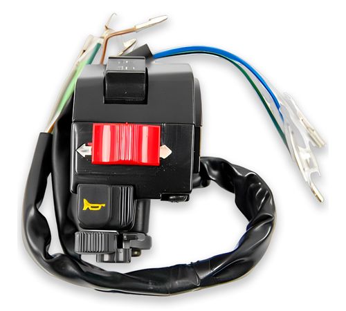 Punho Interruptor Luz Dream 100 1993 A 1997 10 Fios - MTBR