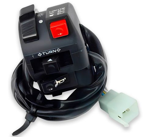 Punho Interruptor Luz Nxr 125 Bros Ks 2003 Até 2005 - MTBR
