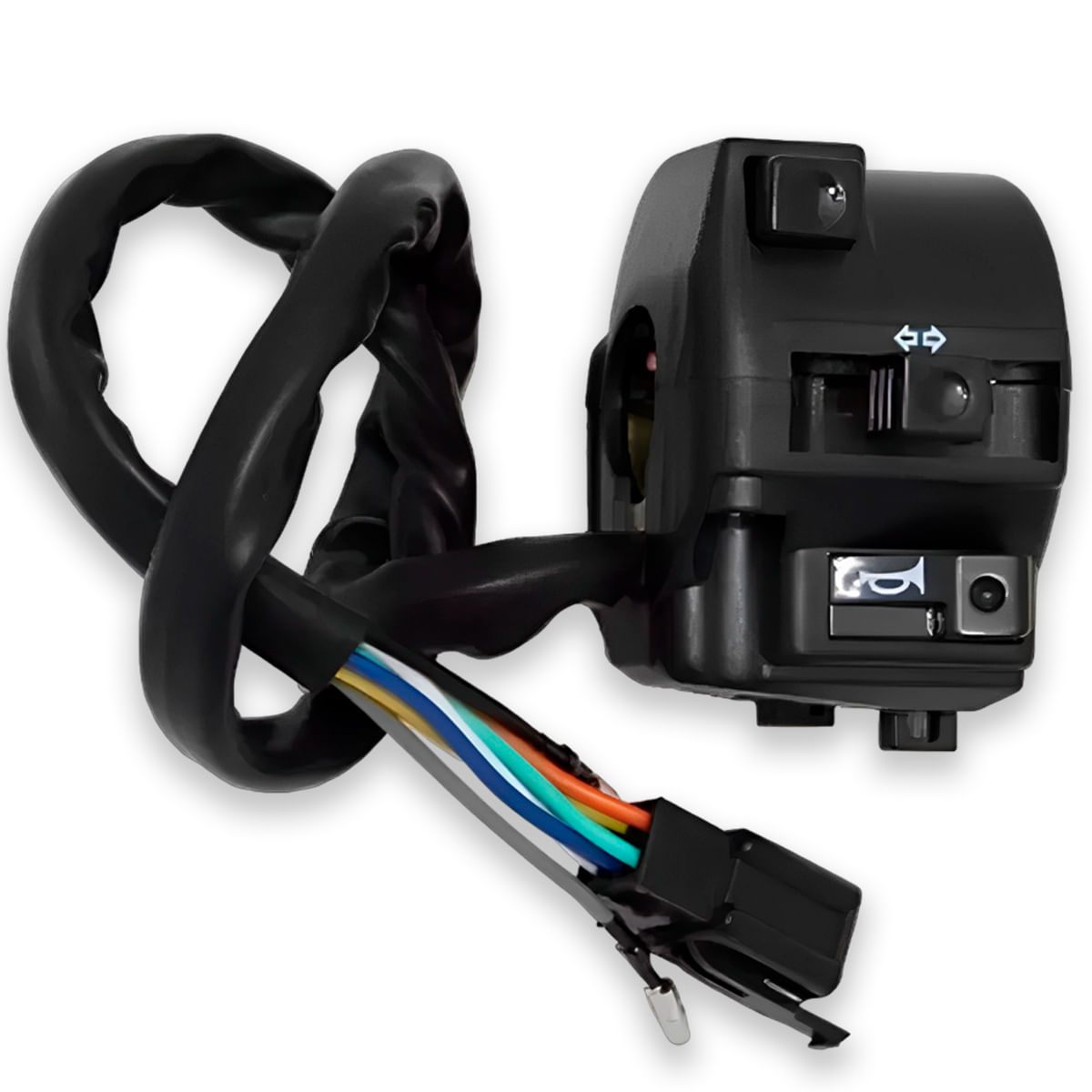 Punho Interruptor Luz Pop 100 2007 Até 2015 08 Fios - MTBR