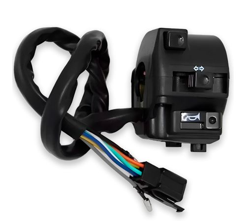 Punho Interruptor Luz Pop 100 2007 Até 2015 08 Fios - MTBR