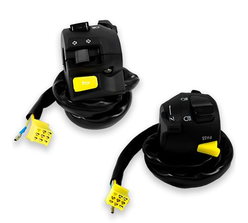 Punho Interruptor Luz Yes 125 2008 Até 2010 09 Fios - MTBR