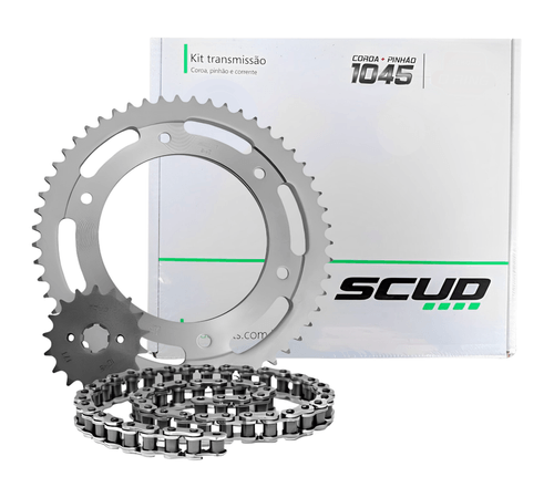 Kit Relação Nxr 150 Bros 2006 Até 2014 Sem Retentor - Scud