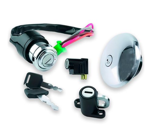 Kit Contato Chave Ignição Intruder 125 2005 Até 2009 - MTBR