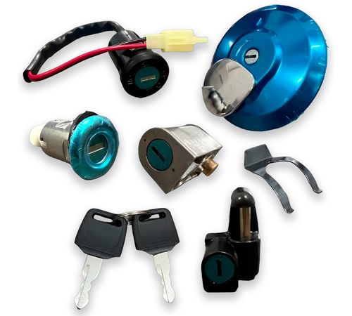 Kit Contato Chave Ignição Titan 125 Fan 125 2002 Até 2008