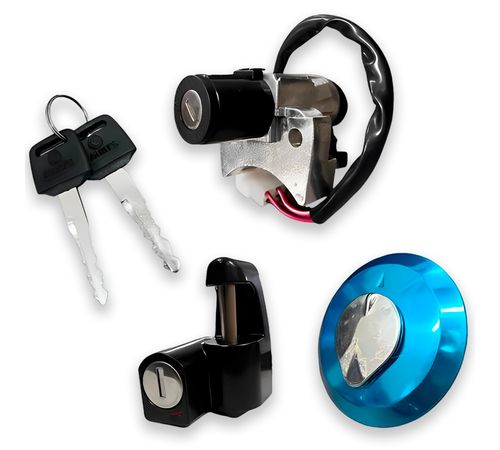 Kit Contato Chave Ignição Titan Fan Start 150 2014 Até 2015