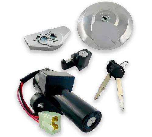 Kit Contato Chave Ignição Titan Fan 150 2009 A 2013 - MTBR