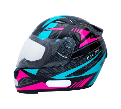 Capacete EBF Spark Flash Preto Tiffany