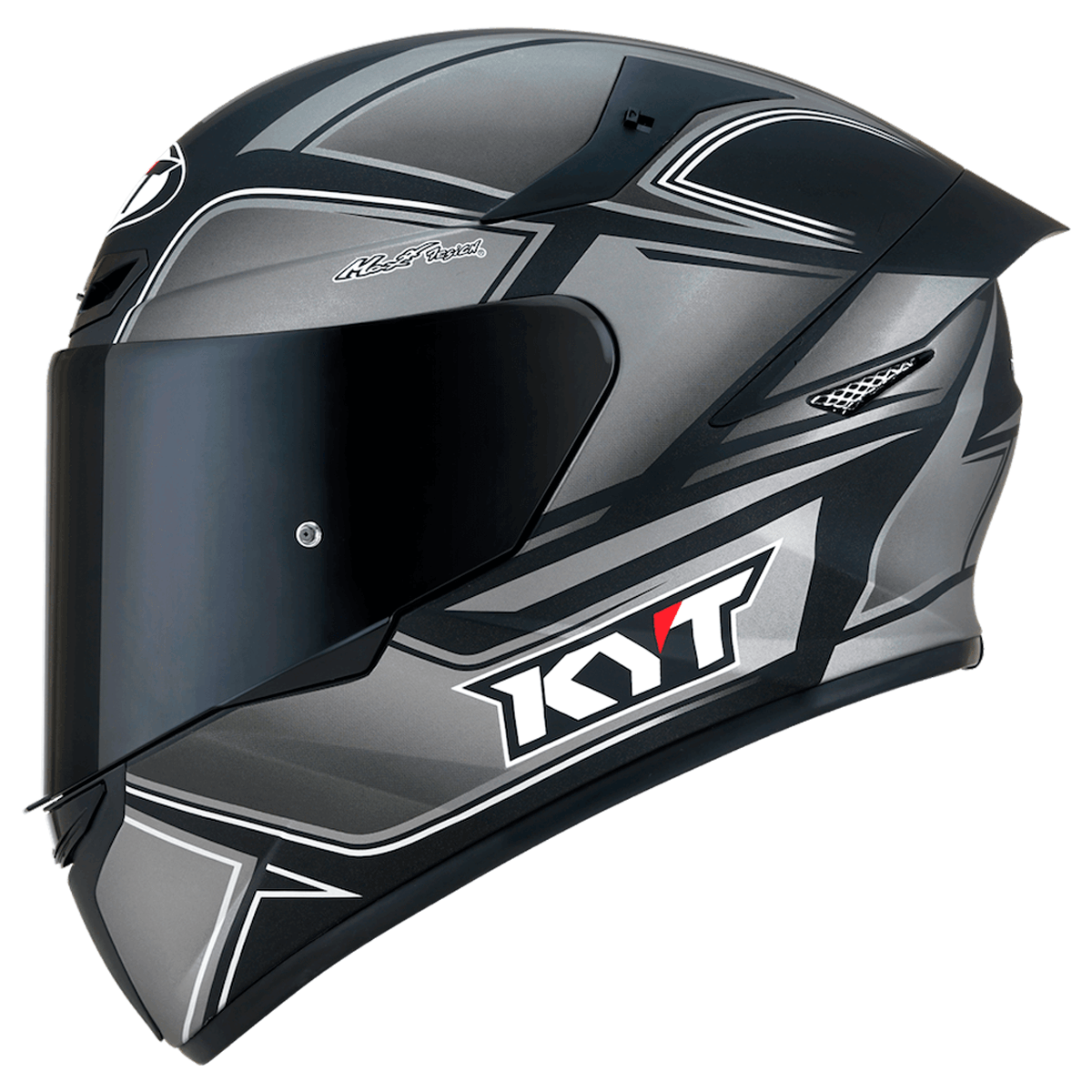 Capacete Original KYT TT Course Tourist Fosco Cinza